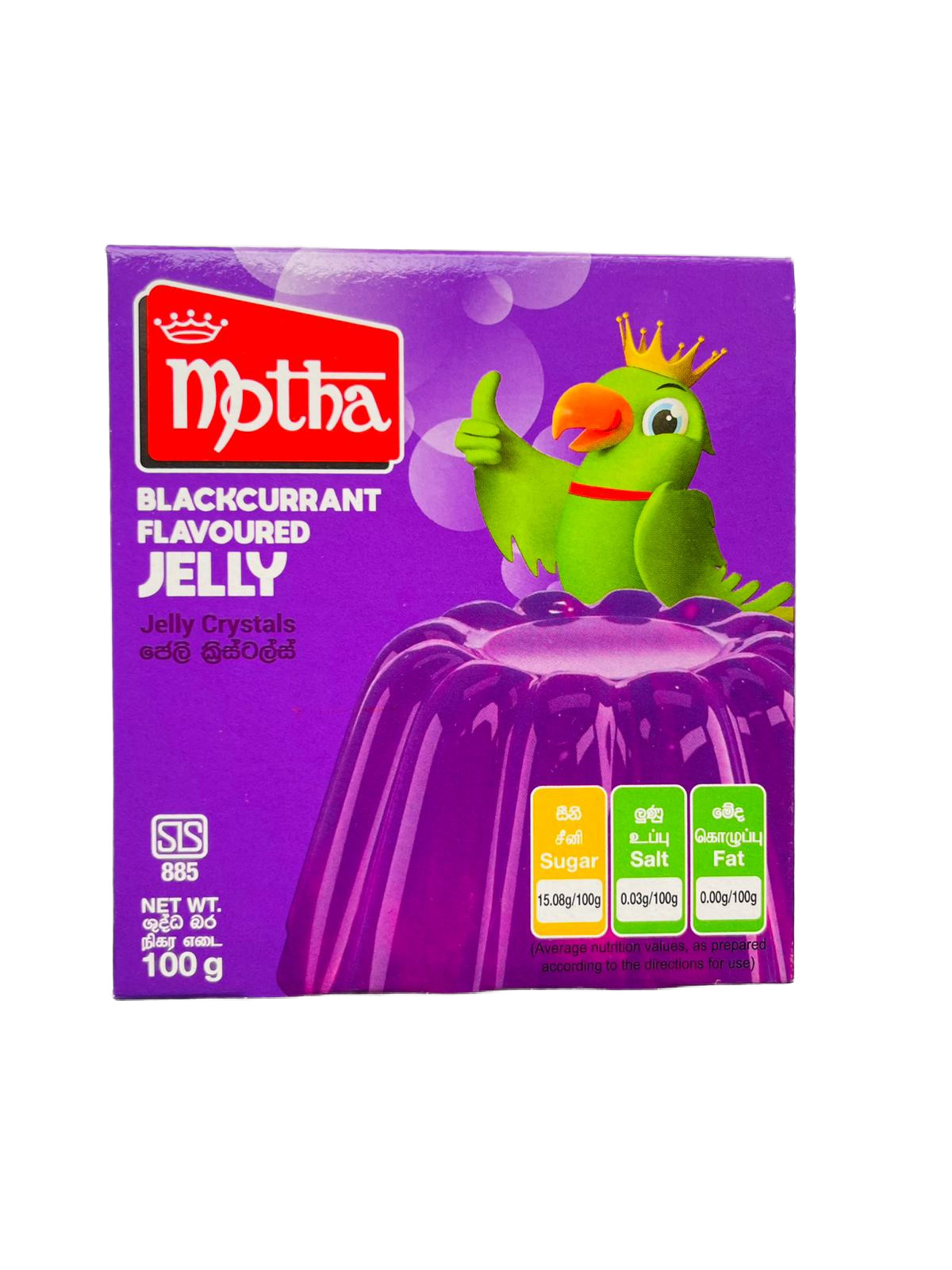 Motha Blackcurrant Flavoured Jelly 100g
